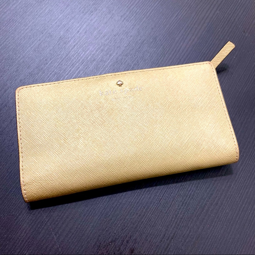 Kate Spade Wallet Gold